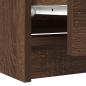 Preview: TV-Schrank Braun Eichen-Optik 100x35x54 cm Holzwerkstoff
