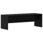 Preview: TV-Schrank Schwarz Eichen-Optik 120x40x40 cm Holzwerkstoff