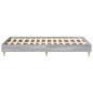 Preview: Bettgestell ohne Matratze Grau Sonoma 140x190 cm Holzwerkstoff
