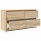 Preview: TV-Schrank Sonoma-Eiche 100x35x54 cm Holzwerkstoff