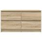Preview: TV-Schrank Sonoma-Eiche 100x35x54 cm Holzwerkstoff