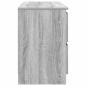 Preview: TV-Schrank Grau Sonoma 100x35x54 cm Holzwerkstoff