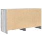 Preview: TV-Schrank Grau Sonoma 100x35x54 cm Holzwerkstoff