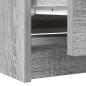 Preview: TV-Schrank Grau Sonoma 100x35x54 cm Holzwerkstoff