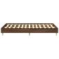 Preview: Bettgestell ohne Matratze Braun Eichen-Optik 135x190 cm