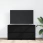 Preview: TV-Schrank Schwarz 100x35x54 cm Holzwerkstoff