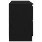 Preview: TV-Schrank Schwarz 100x35x54 cm Holzwerkstoff