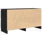 Preview: TV-Schrank Schwarz 100x35x54 cm Holzwerkstoff