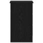 Preview: Schreibtisch Schwarz Eichen-Optik 90x45x76 cm Holzwerkstoff