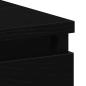 Preview: Schreibtisch Schwarz Eichen-Optik 90x45x76 cm Holzwerkstoff