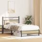 Preview: Bettgestell ohne Matratze Sonoma-Eiche 100x200 cm Holzwerkstoff