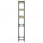 Preview: Waschmaschinenregal Sonoma-Eiche 67x25x163 cm Holzwerkstoff