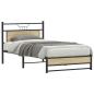 Preview: Bettgestell ohne Matratze Sonoma-Eiche 100x190 cm Holzwerkstoff