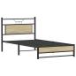 Preview: Bettgestell ohne Matratze Sonoma-Eiche 100x190 cm Holzwerkstoff