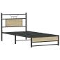 Preview: Bettgestell ohne Matratze Sonoma-Eiche 90x190 cm Holzwerkstoff