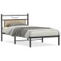 Preview: Bettgestell ohne Matratze Sonoma-Eiche 107x203 cm Holzwerkstoff