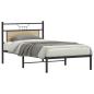 Preview: Bettgestell ohne Matratze Sonoma-Eiche 107x203 cm Holzwerkstoff