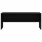 Preview: TV-Schrank Schwarz Eichen-Optik 100x40x40 cm Holzwerkstoff