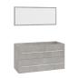 Preview: 3-tlg. Badmöbel-Set Betongrau