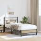 Preview: Bettgestell ohne Matratze Sonoma-Eiche 75x190 cm Holzwerkstoff