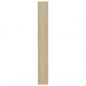 Preview: Waschmaschinenschrank Sonoma-Eiche 64x24x190 cm