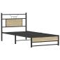 Preview: Bettgestell ohne Matratze Sonoma-Eiche 80x200 cm Holzwerkstoff