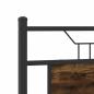Preview: Bettgestell ohne Matratze Räuchereiche 140x200 cm Holzwerkstoff