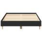 Preview: Bettgestell ohne Matratze Schwarz 120x200 cm Holzwerkstoff