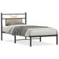 Preview: Bettgestell ohne Matratze Sonoma-Eiche 90x200 cm Holzwerkstoff