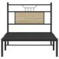 Preview: Bettgestell ohne Matratze Sonoma-Eiche 90x200 cm Holzwerkstoff