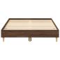 Preview: Bettgestell ohne Matratze Braun Eichen-Optik 120x200 cm
