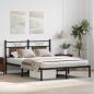 Preview: Bettgestell ohne Matratze Braun Eiche 150x200 cm Holzwerkstoff