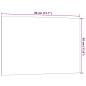 Preview: Magnettafel Wandmontage Schwarz 40x30 cm Hartglas