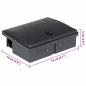 Preview: Mausefallen 5 Stk. Schwarz 13x10x4 cm