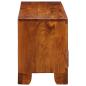Preview: TV-Schrank Mehrfarbig 110x30x40 cm Massivholz Akazie