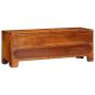 Preview: TV-Schrank Mehrfarbig 110x30x40 cm Massivholz Akazie