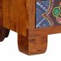 Preview: TV-Schrank Mehrfarbig 110x30x40 cm Massivholz Akazie