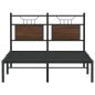 Preview: Bettgestell ohne Matratze Braun Eiche 120x200 cm Holzwerkstoff