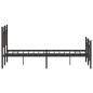 Preview: Bettgestell ohne Matratze Braun Eiche 137x190 cm Holzwerkstoff