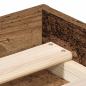 Preview: Bettgestell ohne Matratze Altholz-Optik 160x200cm Holzwerkstoff