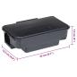 Preview: Mausefallen 6 Stk. Schwarz 22x12,5x7,5 cm