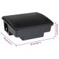 Preview: Mausefallen 4 Stk. Schwarz 23x19x9,5 cm