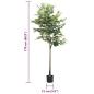 Preview: Ficusbaum Künstlich 756 Blätter 170 cm Grün