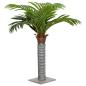 Preview: ARDEBO.de - Palme Künstlich 12 Blätter 150 cm Grün
