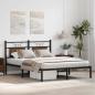 Preview: Bettgestell ohne Matratze Braun Eiche 137x190 cm Holzwerkstoff