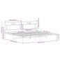 Preview: Bettgestell ohne Matratze Sonoma-Eiche 200x200 cm Holzwerkstoff