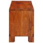 Preview: TV-Schrank Mehrfarbig 110x30x40 cm Massivholz Akazie