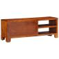 Preview: TV-Schrank Mehrfarbig 110x30x40 cm Massivholz Akazie