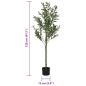 Preview: Olivenbaum Künstlich 450 Blätter 120 cm Grün