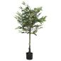 Preview: ARDEBO.de - Ficusbaum Künstlich 480 Blätter 130 cm Grün